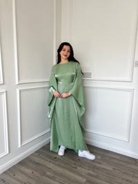 Danya Kaftan Dress - Mint Green