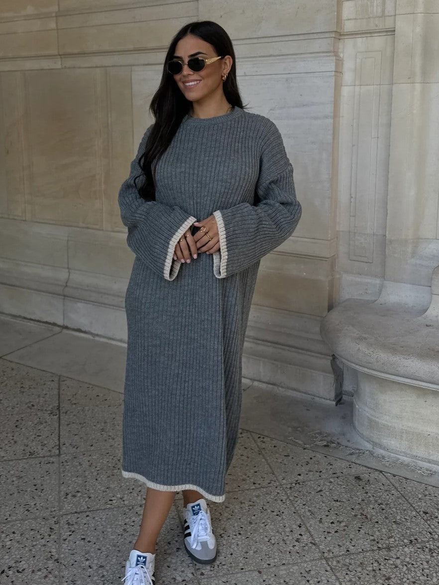 Simi Jumper Dress - Grey