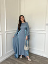 Danya Kaftan Dress - Twilight Blue