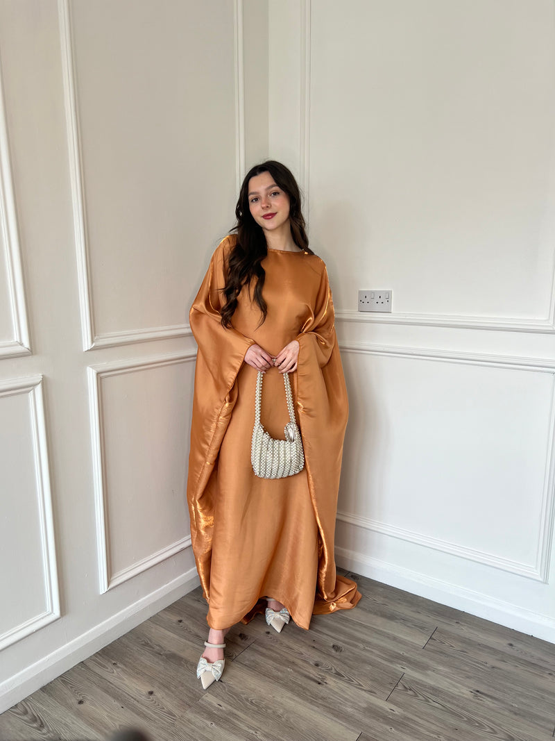 Danya Kaftan Dress - Copper