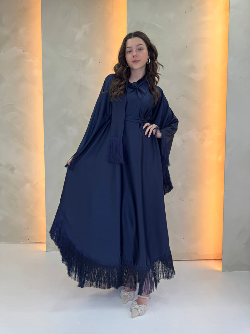 Aaliya Kaftan - Navy