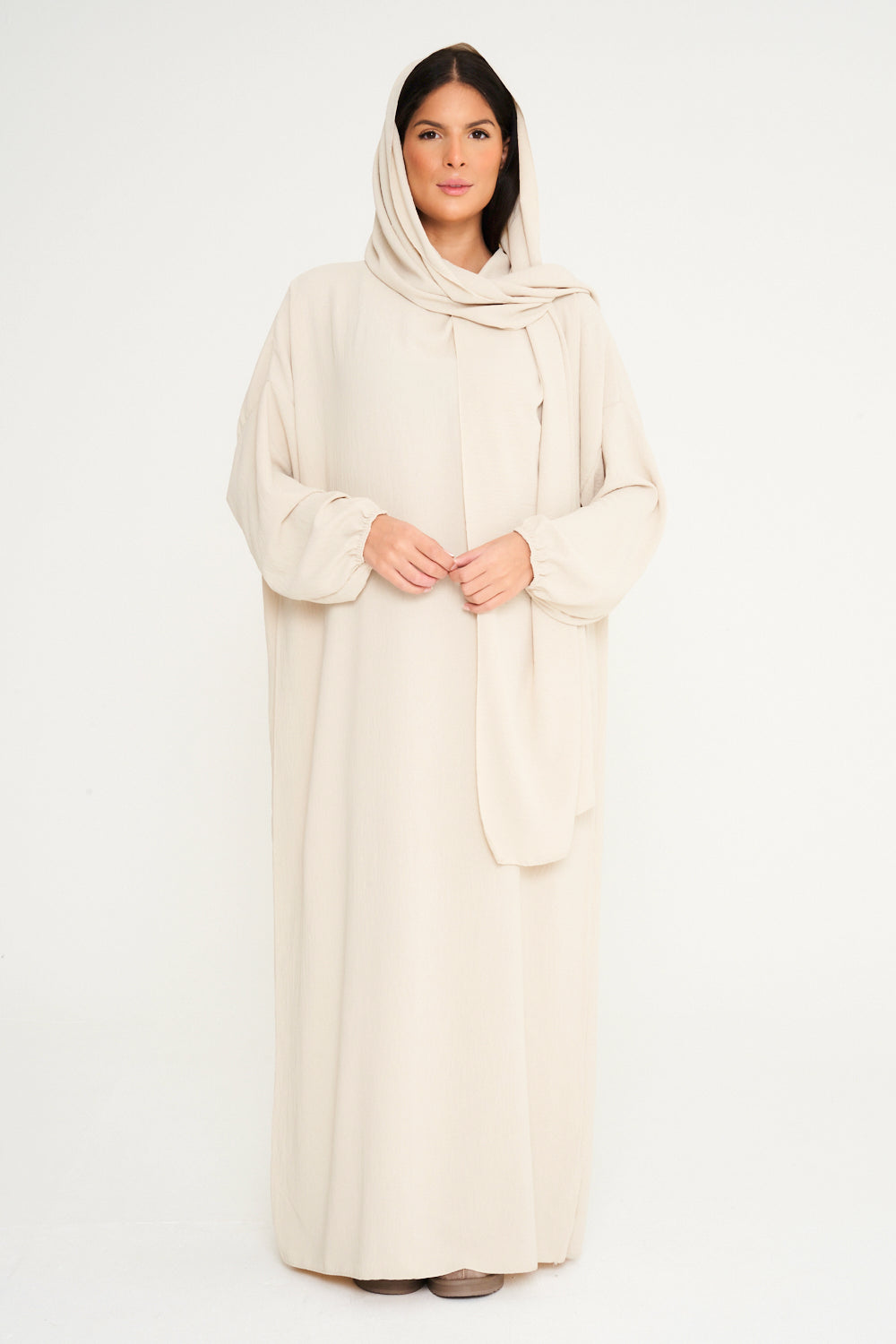 Prayer Abaya - Off White