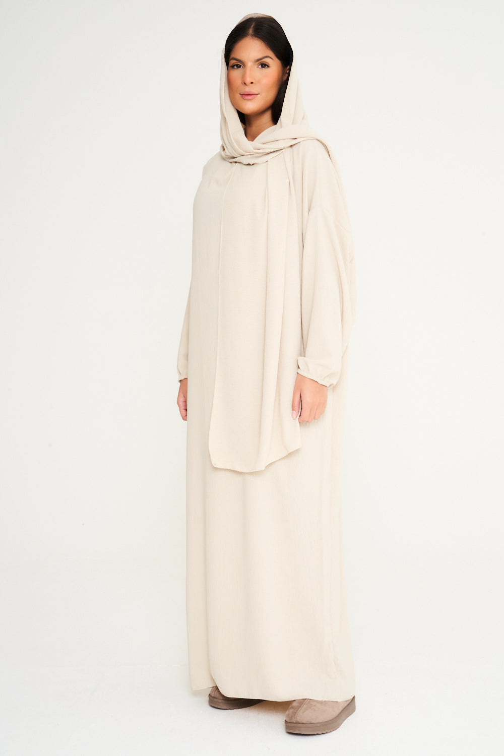 Prayer Abaya - Off White