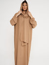 Prayer Abaya - Camel