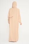 Prayer Abaya - Dark Beige