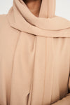 Prayer Abaya - Dark Beige