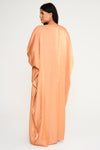 Shimmer Kimono Abaya - Orange