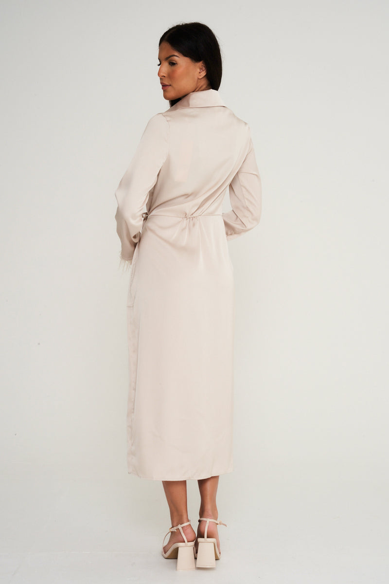 Elora Dress - Beige