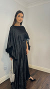 Kasheen Feather Dress - Black