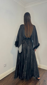 Kasheen Feather Dress - Black