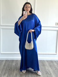 Aaliyah Sparkle Abaya - Royal Blue