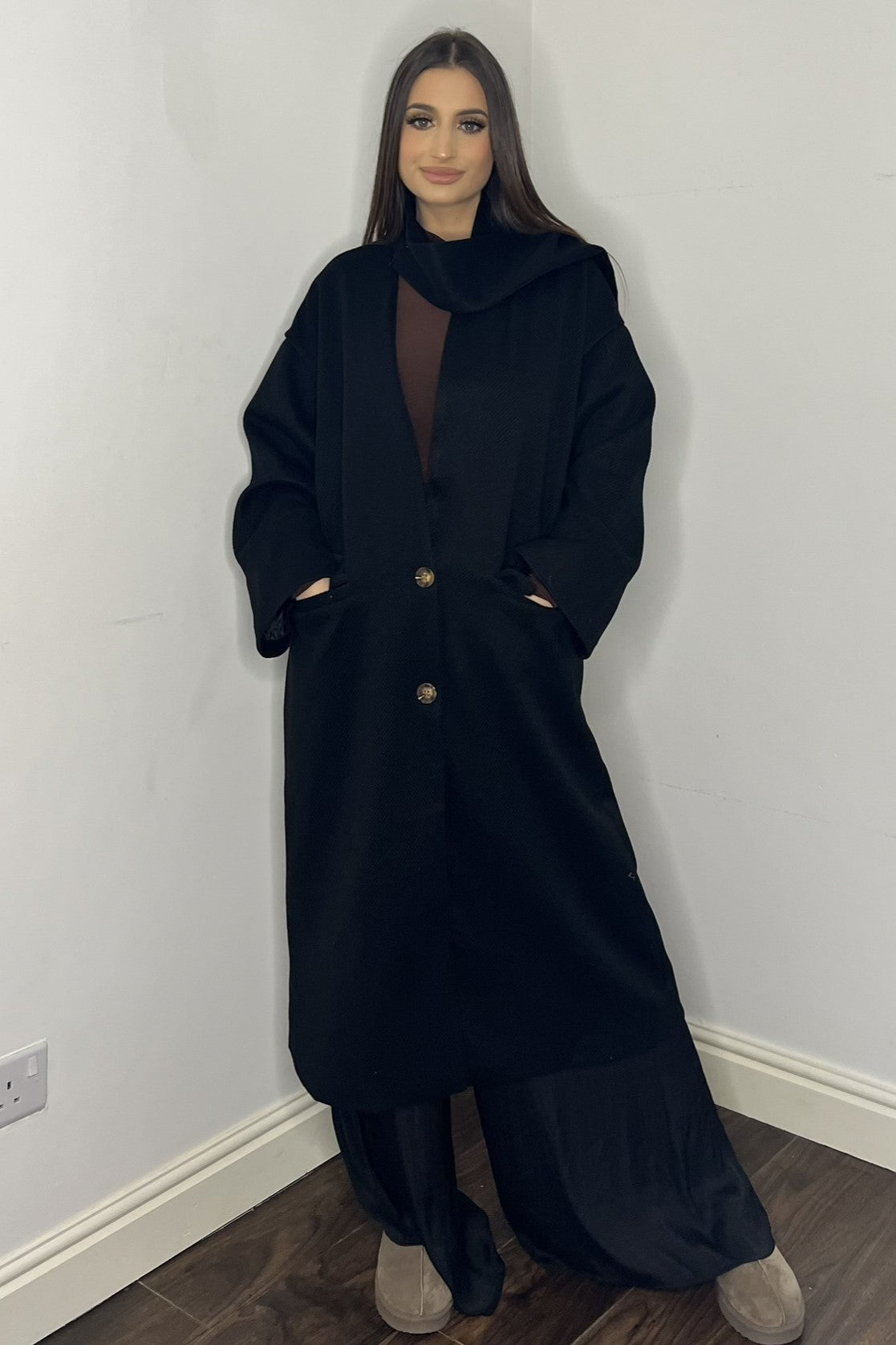 Rina Coat - Black