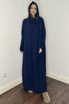 Prayer Abaya - Navy Blue