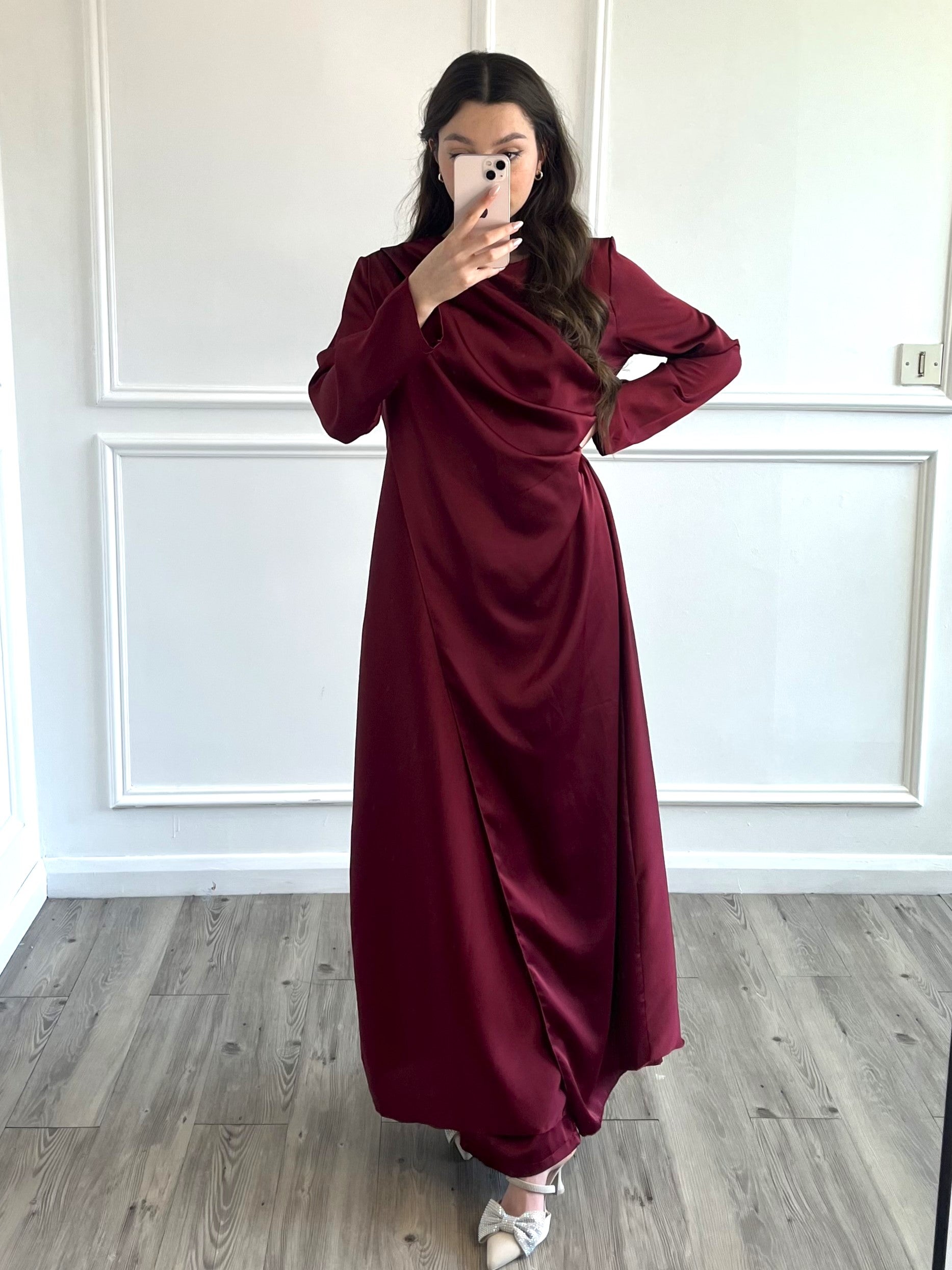 Adi Co Ord Burgundy