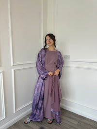 Nora Abaya Set - Purple