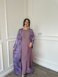 Nora Abaya Set - Purple