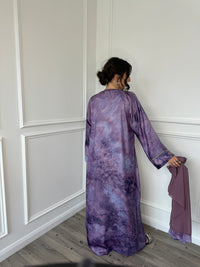 Nora Abaya Set - Purple