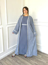 Lori Abaya Set - Blue