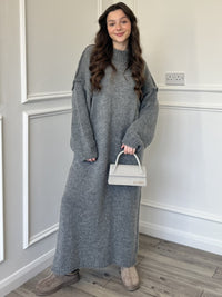 Lana Jumper Dress - Grey