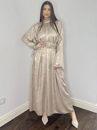 Nina Maxi Dress - Gold