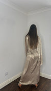 Nina Maxi Dress - Gold