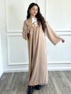 Basic Abaya - Beige