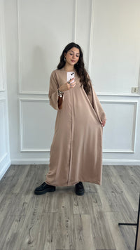 Basic Abaya - Beige