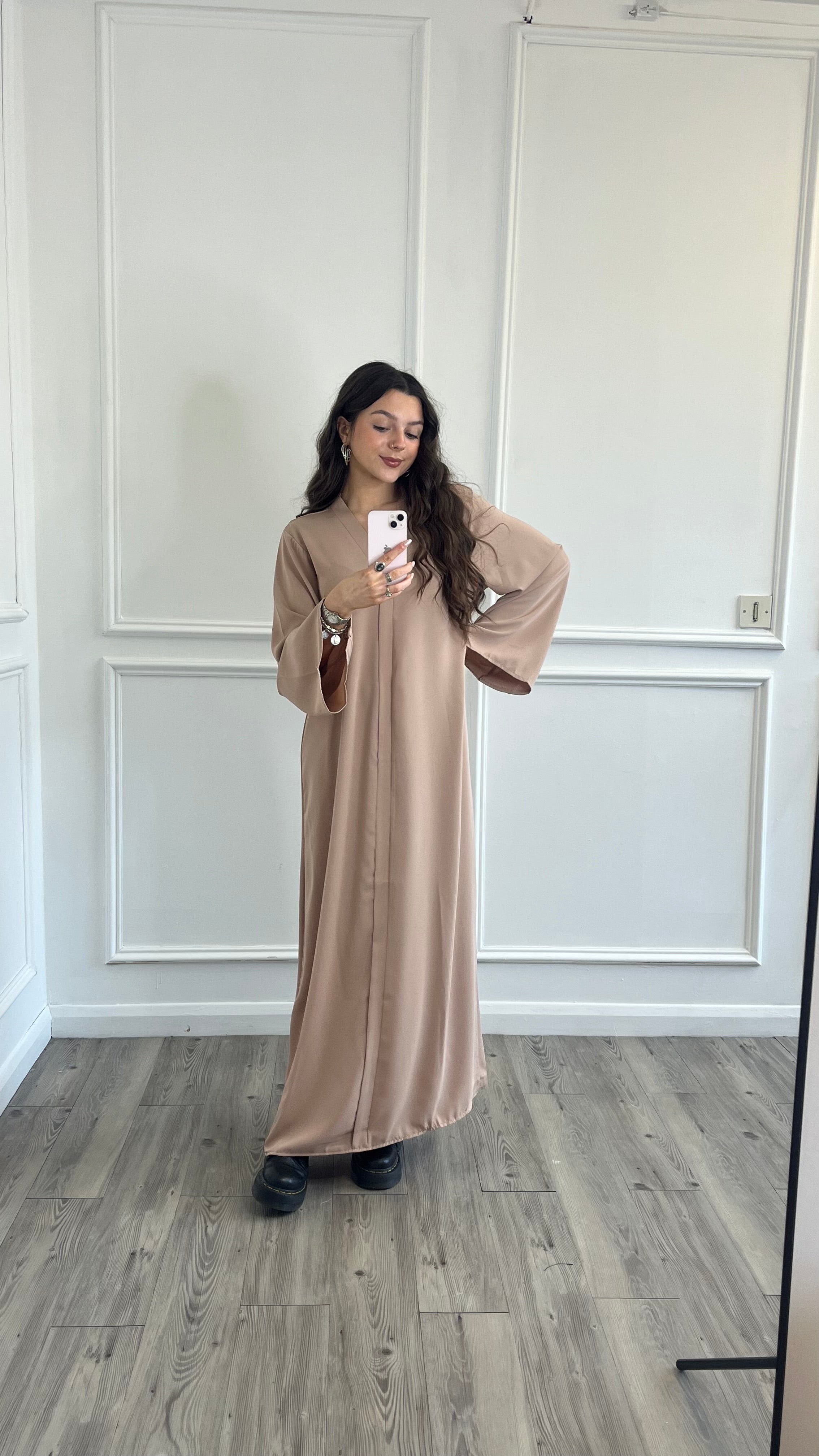 Basic Abaya - Beige