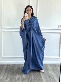 Neelie Kaftan Dress - Blue