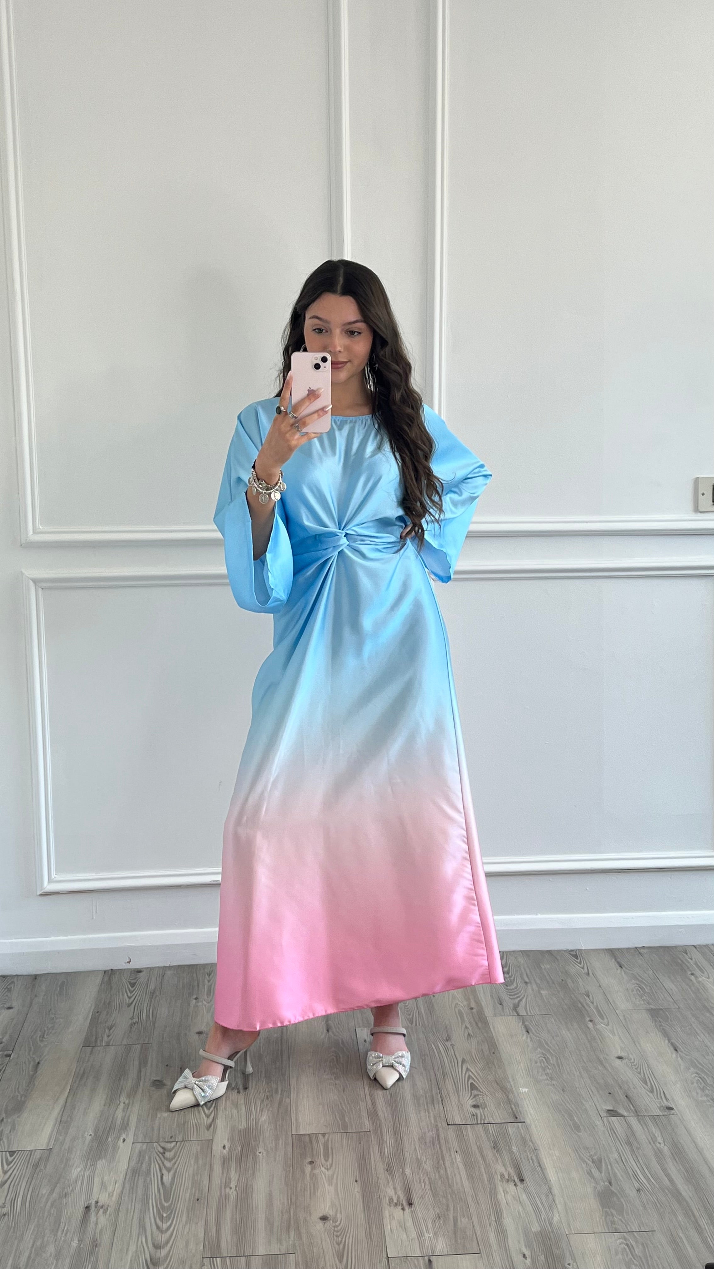 Hama Ombre Dress - Blue/Pink Hama Ombre Dress - Blue/Pink