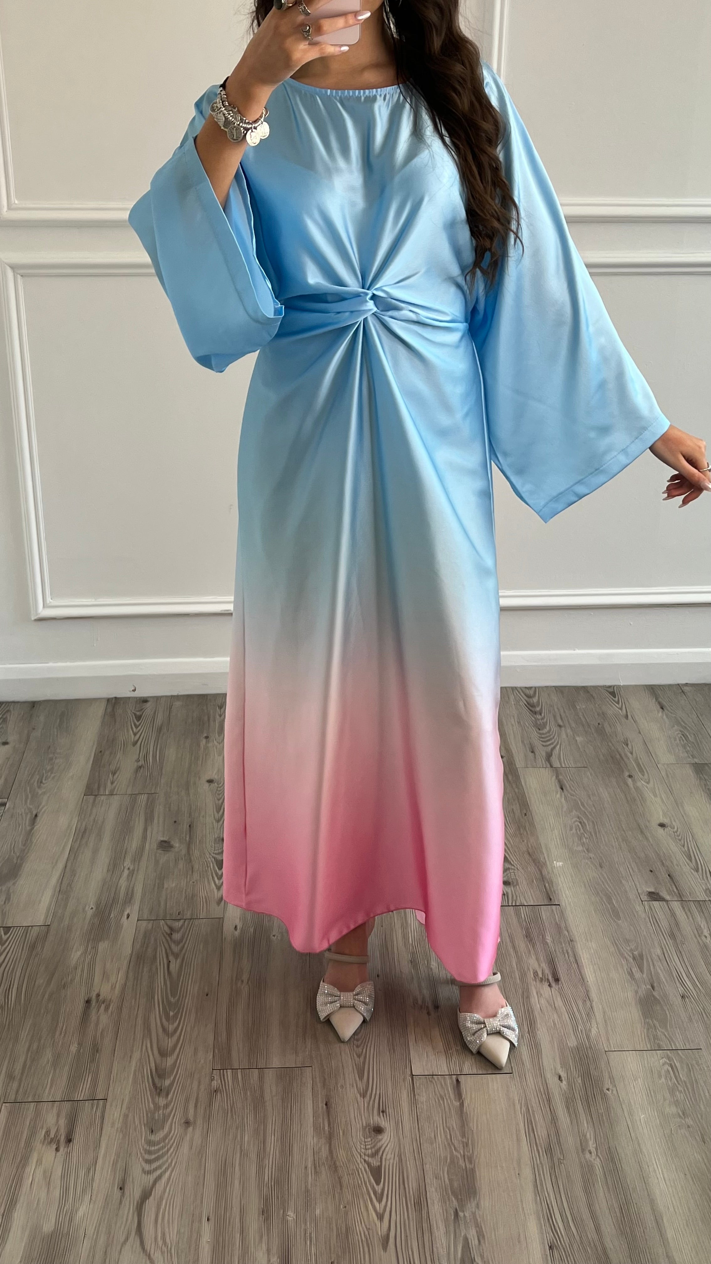 Hama Ombre Dress - Blue/Pink