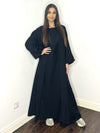 Alya 2 Piece Abaya - Black