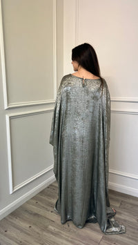 Mira Kaftan - Khaki/Silver