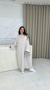 Ellie Plain Abaya - Beige