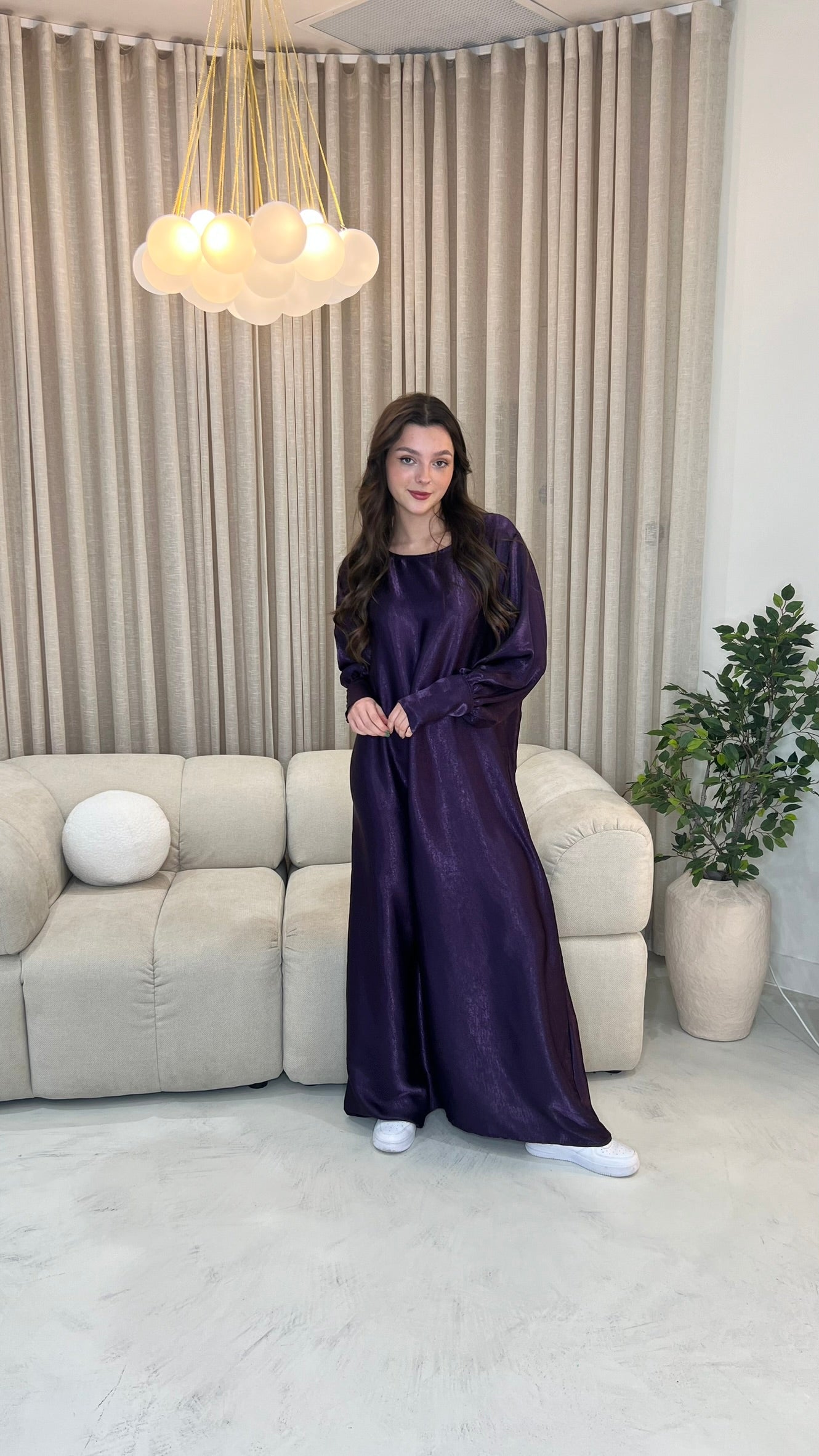 Mina Abaya - Purple