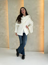 Alya Scarf Coat - Cream