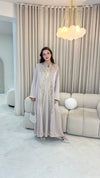 Maham Abaya - Beige/Gold