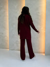 Bella Co-Ord - Burgundy