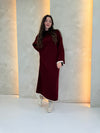 Simi Jumper Dress - Burgundy