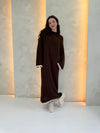 Simi Jumper Dress - Choco Brown