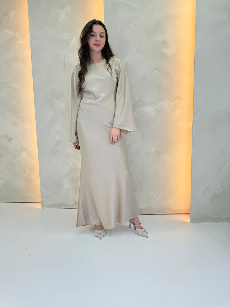 Anna Dress - Champagne Cream