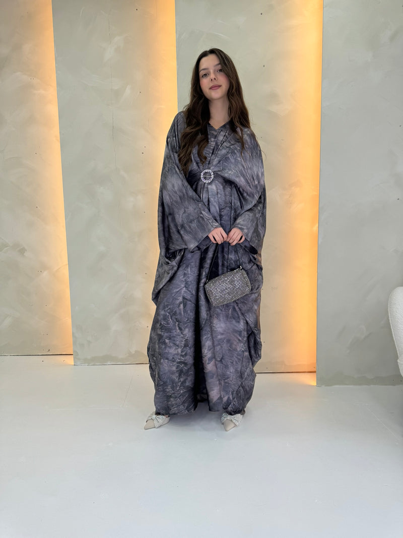 Marble Kaftan - Purple