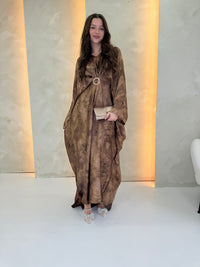 Marble Kaftan - Brown