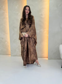 Marble Kaftan - Brown