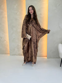 Marble Kaftan - Brown