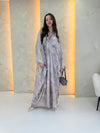 Marble Kaftan - Silver Grey