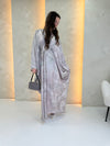 Marble Kaftan - Silver Grey