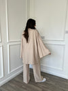 Linen Look Co-Ord - Beige