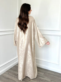 Oversized Gold Shimmer Dress - Gold