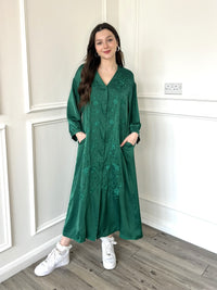 Zoya Dress - Emerald Green